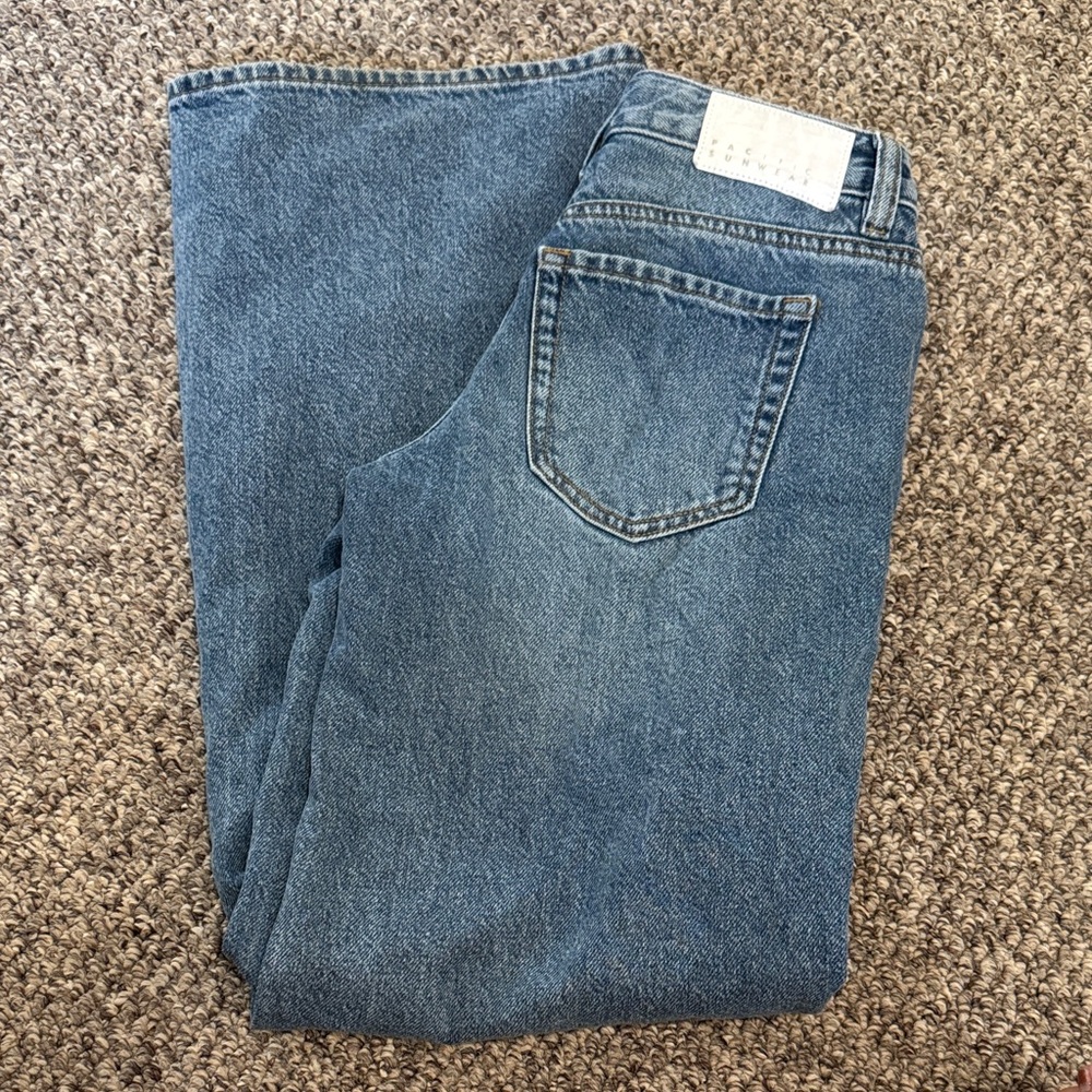 Pacific Sunwear Women’s Baggy Blue Jeans